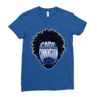 Cade Cunningham Player Silhouette Ladies Fitted T-shirt | Artistshot