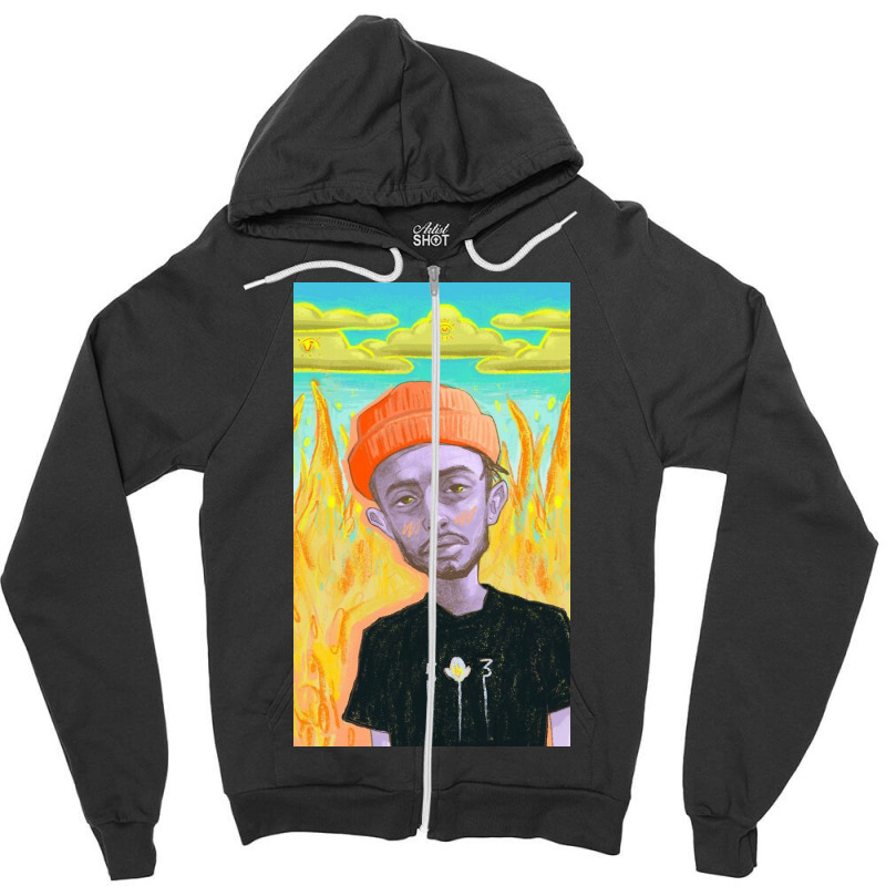 Amine Has Left The Chat Zipper Hoodie by Curtismbn | Artistshot