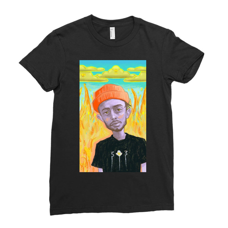 Amine Has Left The Chat Ladies Fitted T-Shirt by Curtismbn | Artistshot