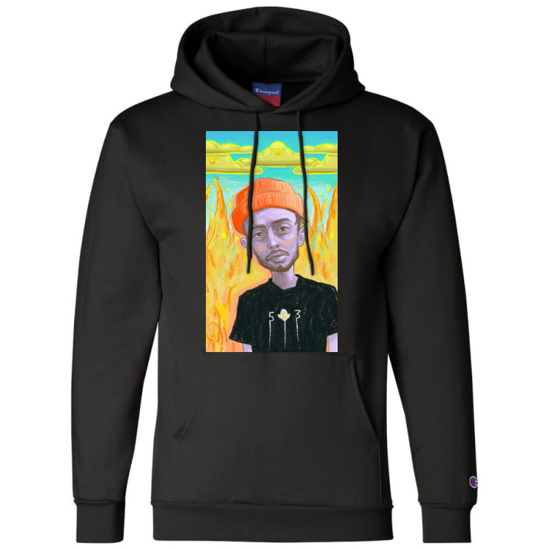 Amine Has Left The Chat Champion Hoodie by Curtismbn | Artistshot