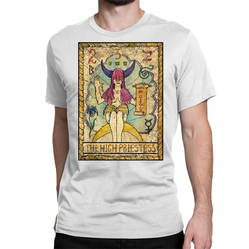 Tarot Shirt Tank, Tarot Card, Sexy Pagan Tarot Queen Design T Shirt Classic T-shirt by dequariusgoblirsch | Artistshot