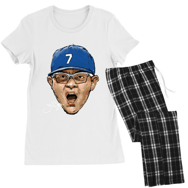 Julio Urias Sketch Youth T-Shirt