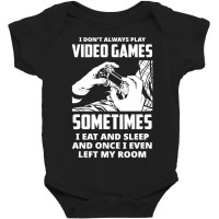 Can T Hear You I M Gaming Tshirt Gamers Headphones Game Tee Baby Bodysuit | Artistshot