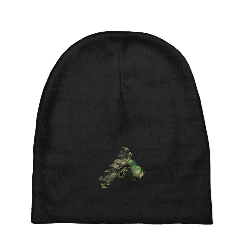 New Edition Cz Pistol Army Design Baby Beanies | Artistshot