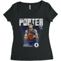 Michael Porter Jr. Premiere Women's Triblend Scoop T-shirt | Artistshot