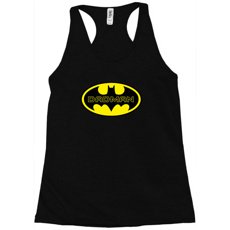 Dadman Bat Funny Racerback Tank by gani-75 | Artistshot