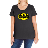 Dadman Bat Funny Ladies Curvy T-shirt | Artistshot