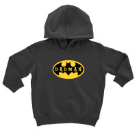 Dadman - Super Dadman Bat Hero Funny Toddler Hoodie | Artistshot