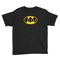 Dadman - Super Dadman Bat Hero Funny Youth Tee | Artistshot