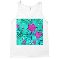 Mermaid Tail Seamless Pattern Tank Top | Artistshot