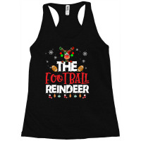 American Football The Football Reindeer Christmas Pajama Family Matchi Racerback Tank | Artistshot