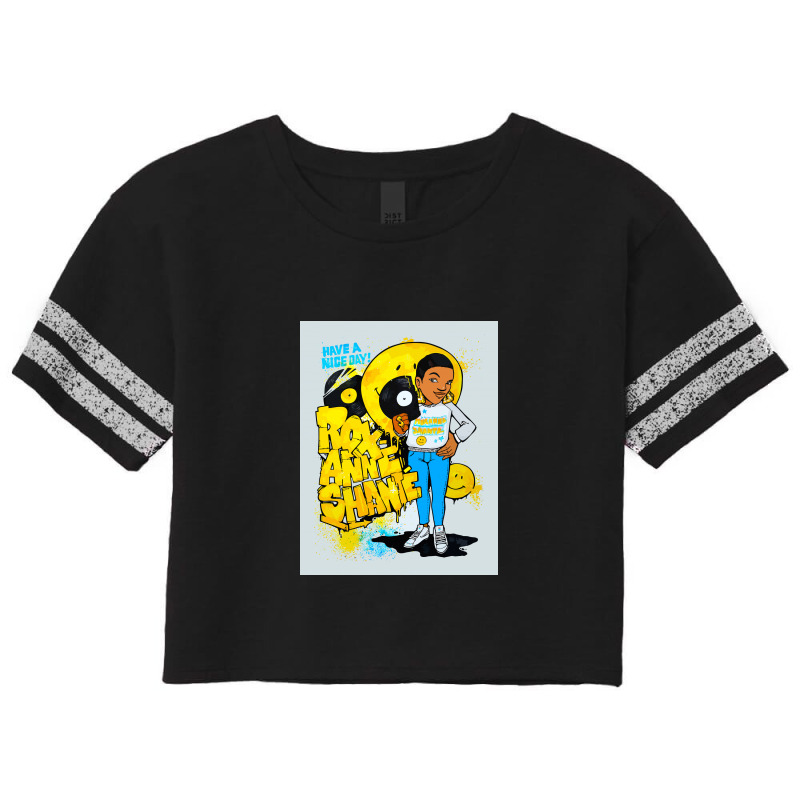 Roxanne Shante Have A Nice Day Scorecard Crop Tee by mrybbn | Artistshot