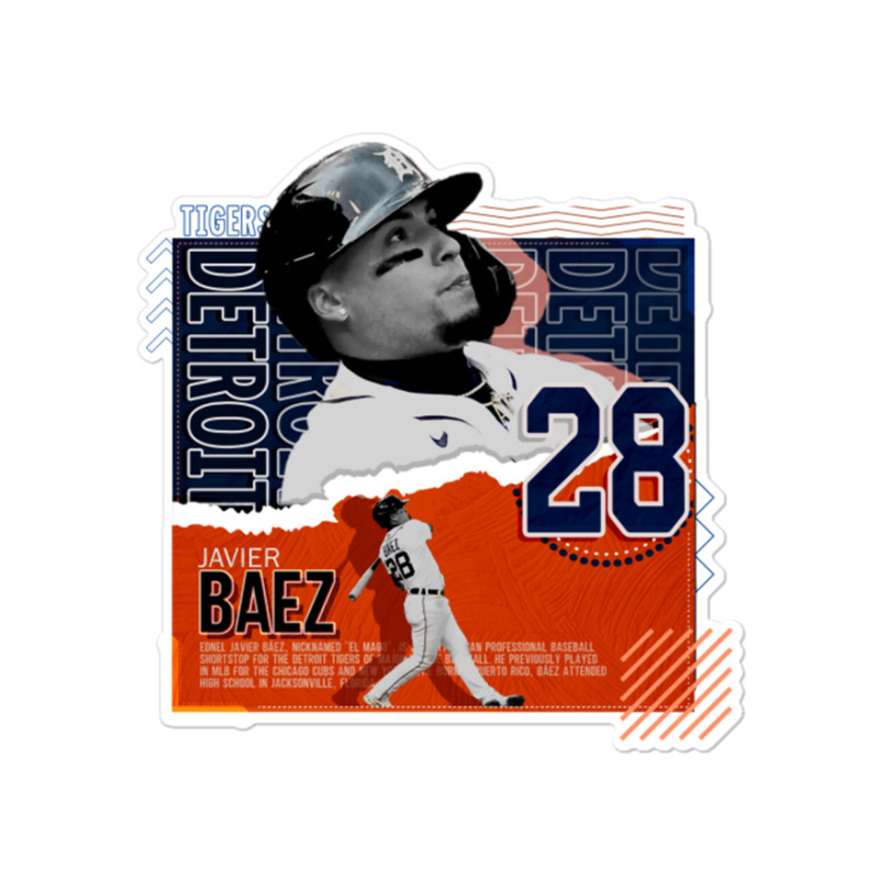 Javier Baez Detroit Tigers Sticker 