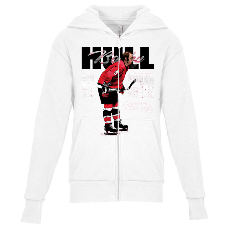 Bobby Hull Bold Youth Zipper Hoodie | Artistshot