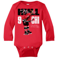 Bobby Hull Bold Long Sleeve Baby Bodysuit | Artistshot