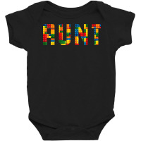 Birthday Brick Builder Funny Blocks Master Builder Aunt T Shirt Baby Bodysuit | Artistshot