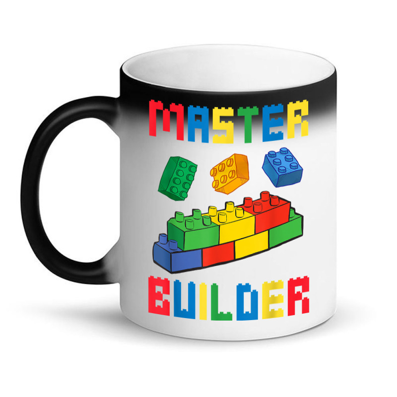 Brick Builder Funny Blocks Building Master Builder Toys Kids T Shirt Magic Mug | Artistshot