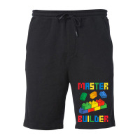 Brick Builder Funny Blocks Building Master Builder Toys Kids T Shirt Fleece Short | Artistshot