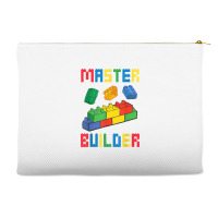 Brick Builder Funny Blocks Building Master Builder Toys Kids T Shirt Accessory Pouches | Artistshot