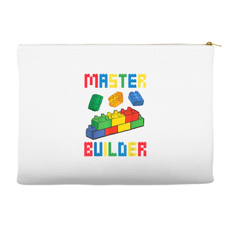 Brick Builder Funny Blocks Building Master Builder Toys Kids T Shirt Accessory Pouches | Artistshot