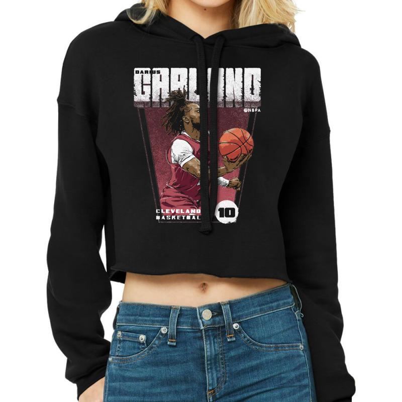 Darius Garland Premiere Cropped Hoodie by kr205 | Artistshot