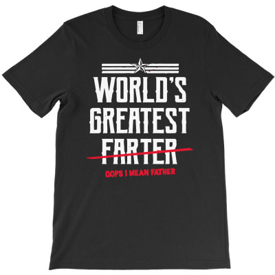 World's Greatest Farter Oops T-shirt Designed By Ismi Mubarak
