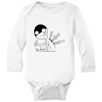 I'm Fine I Am Fine Pretending Fine Long Sleeve Baby Bodysuit | Artistshot