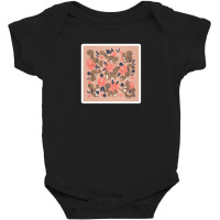 Psychedelic Wavy Eyes Ochre And Pink 111991699 Baby Bodysuit | Artistshot