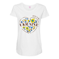 Pray For Uk Maternity Scoop Neck T-shirt | Artistshot