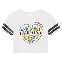 Pray For Uk Scorecard Crop Tee | Artistshot