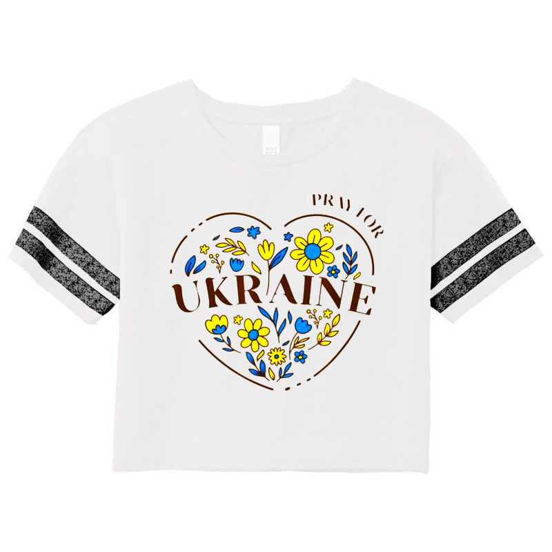 Pray For Uk Scorecard Crop Tee | Artistshot