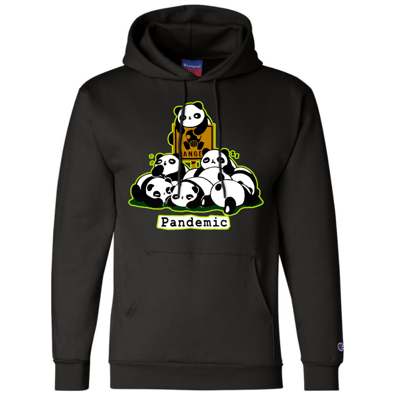 Pandemic Panda Champion Hoodie | Artistshot