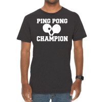 Ping Pong Champion Vintage T-shirt | Artistshot