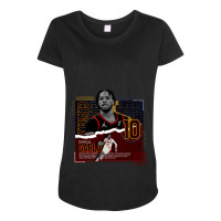 Darius Garland Basketball Maternity Scoop Neck T-shirt | Artistshot