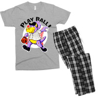 Play Ball Baseball Men's T-shirt Pajama Set | Artistshot