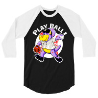 Play Ball Baseball 3/4 Sleeve Shirt | Artistshot