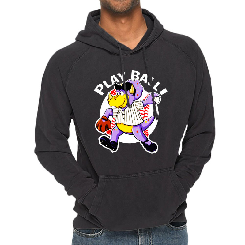 Play Ball Baseball Vintage Hoodie | Artistshot