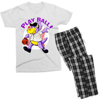 Play Ball Baseball Men's T-shirt Pajama Set | Artistshot