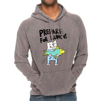 Prepare For Lunch Vintage Hoodie | Artistshot