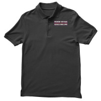 Funny Quote Biden And Kamala Biden Sucks Kamala Swallows T Shirt Men's Polo Shirt | Artistshot