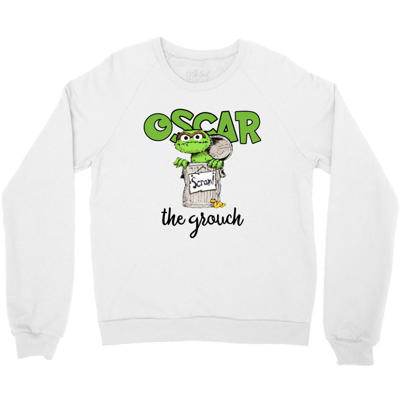 Oscar The Grouch Crewneck Sweatshirt | Artistshot