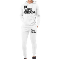 Bi Wife Energy Lgbtq Hoodie & Jogger Set | Artistshot