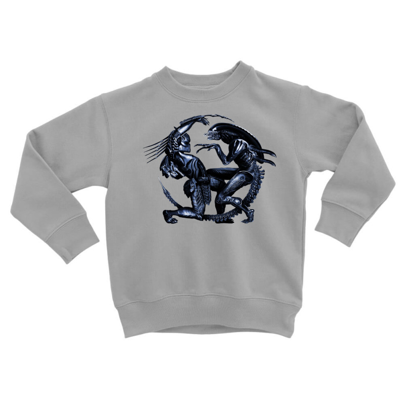 Predator Alien Toddler Sweatshirt by coşkun | Artistshot