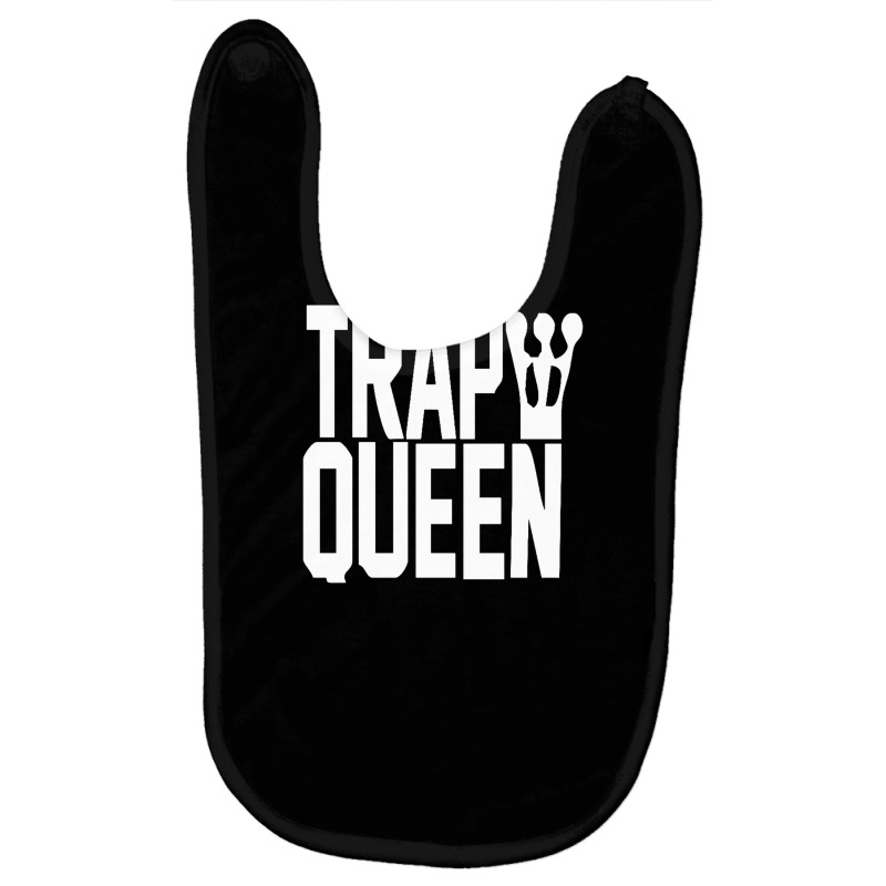 King Trap Queen New Baby Bibs | Artistshot