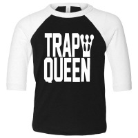 King Trap Queen New Toddler 3/4 Sleeve Tee | Artistshot