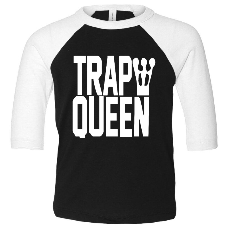 King Trap Queen New Toddler 3/4 Sleeve Tee | Artistshot