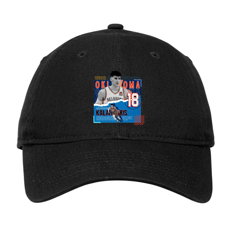 Georgios Kalaitzakis Basketball Adjustable Cap by grahamlauren | Artistshot