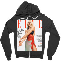 Dua Elle Is The Future Poster Zipper Hoodie | Artistshot