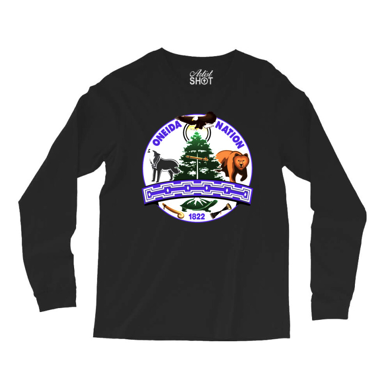 The Oneida Nation Seal Long Sleeve Shirts | Artistshot