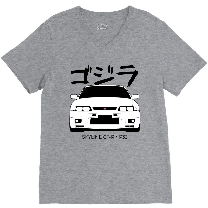 The Retro Car V-neck Tee | Artistshot